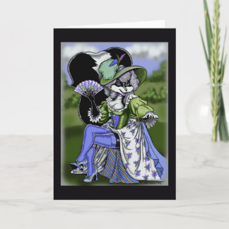 Carte de voeux Madame De Pew