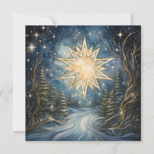 Carte de voeux Magical North Star