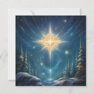 Carte de voeux Magical North Star