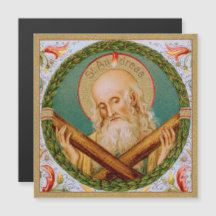 Carte de voeux magnétique St. Andrew (JMAS 02)