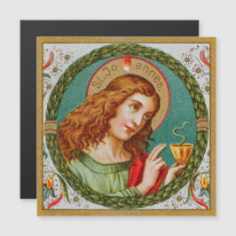 Carte de voeux magnétique St John the Divine (JMAS