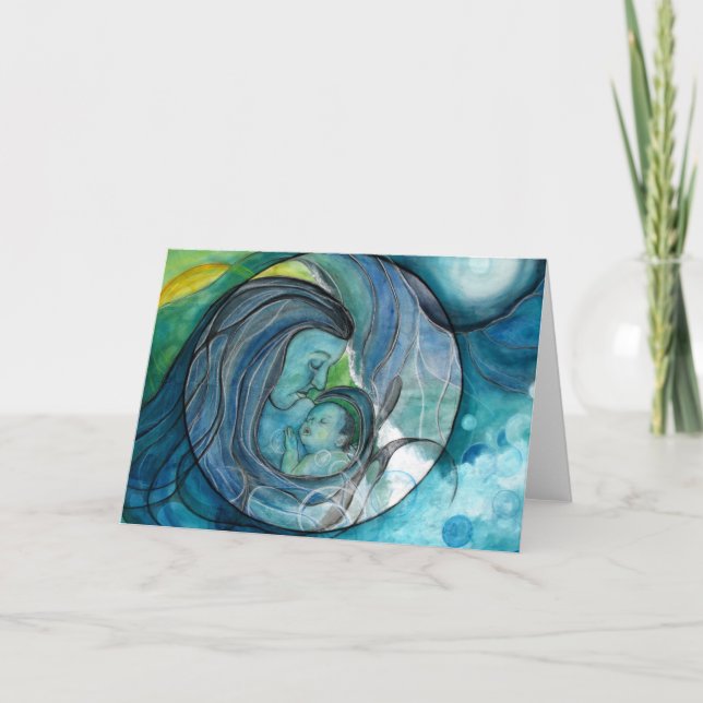 Carte de voeux : "Makuahine--Mère " (Devant)