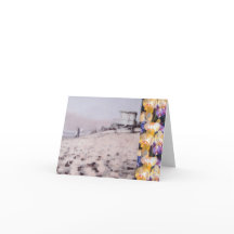 Carte de vœux Malibu Orchid Trim Surf