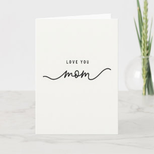 Carte de vœux Meilleure Maman