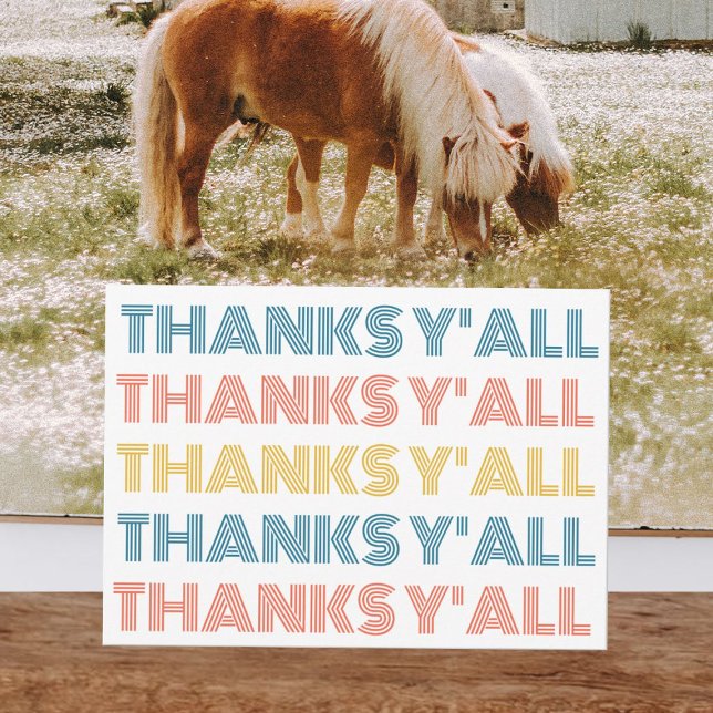 Carte de vœux Merci à tous avec un ton joyeux (Créateur téléchargé)