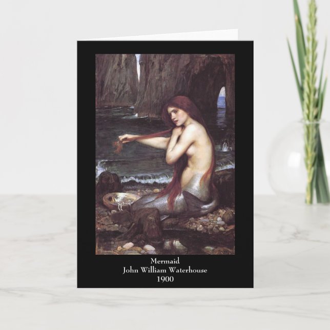 Carte de voeux Mermaid (Devant)