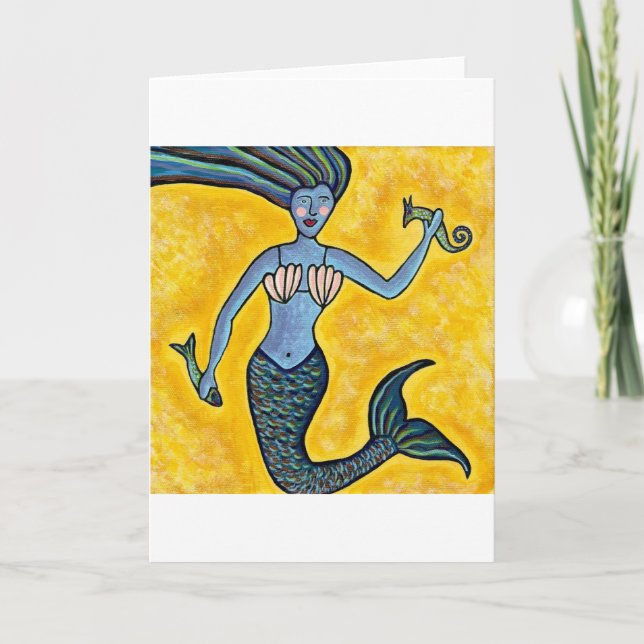 Carte de voeux Mermaid (Devant)