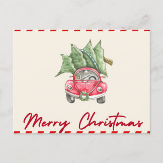 Carte de vœux MERRY CHRISTMAS