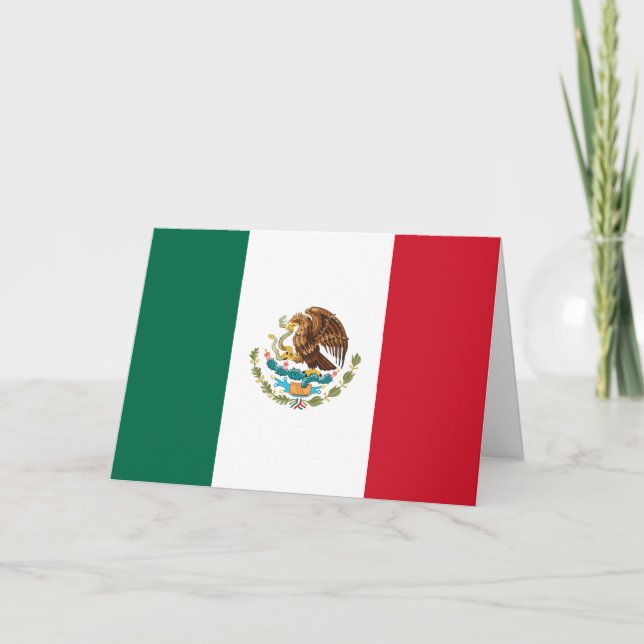Carte de voeux mexicaine avec texte personnalisé (Devant)
