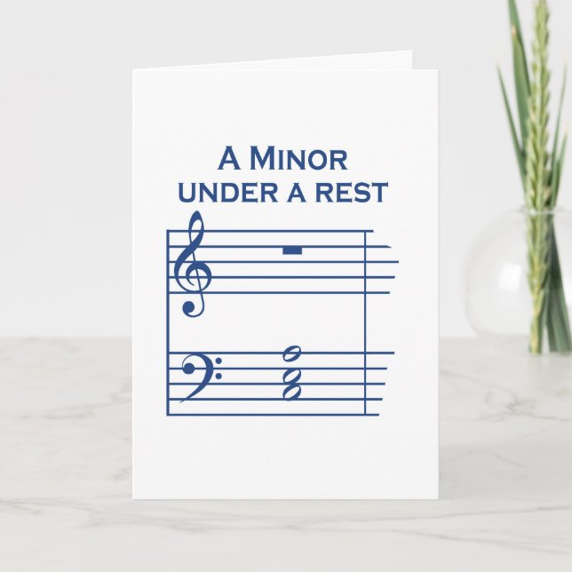 Carte de voeux mineure (Devant)