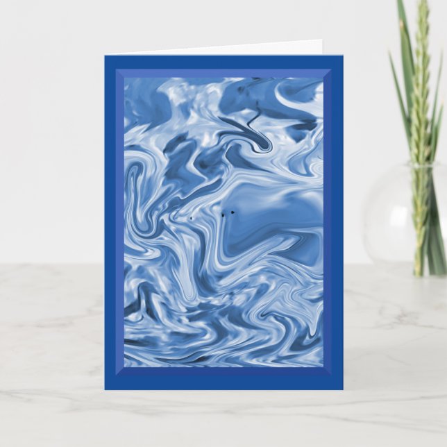 Carte de voeux Miss You (Devant)