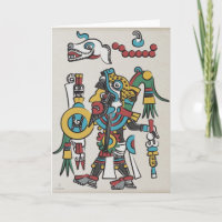 Carte de voeux Mixtec