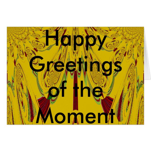 Carte de voeux Modèle horizontal (Devant horizontal)