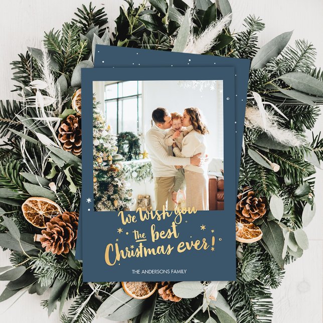 Carte de vœux moderne de Noël Joyeux Noël (Créateur téléchargé)