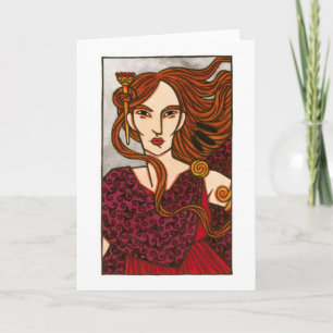 Carte de voeux Mórígan