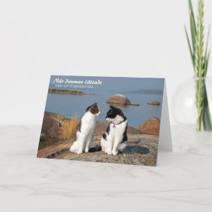 Carte de voeux När dimman lättade CC0548 Sideby