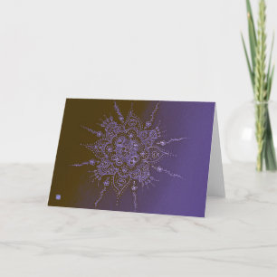 Carte de voeux Night Garden