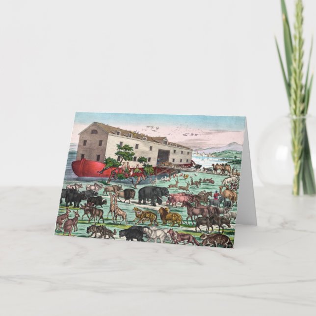 Carte de voeux Noah's Ark (Devant)