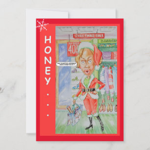 Carte de voeux Noël Couples