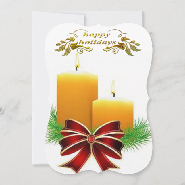 Carte de voeux Noël Joyeux vacances Appartement (Devant)