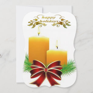 Carte de voeux Noël Joyeux vacances Appartement