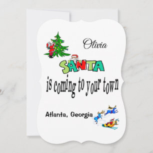 Carte de voeux Noël Joyeux vacances Appartement