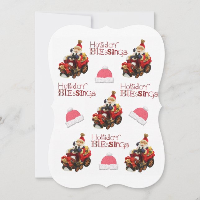 Carte de voeux Noël Joyeux vacances Appartement (Devant)