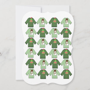 Carte de voeux Noël Joyeux vacances Appartement