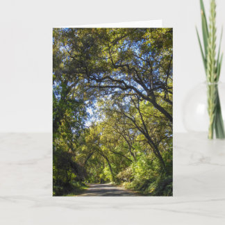 Carte de voeux NorCal Nature : Carte Valley Oaks