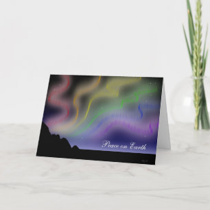 Carte de voeux Northern Lights
