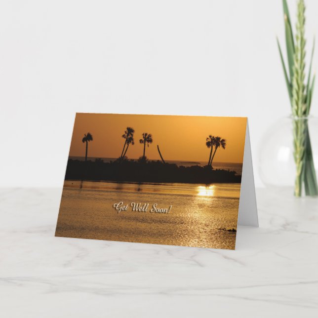 Carte de voeux - obtenez bien bientôt (Devant)