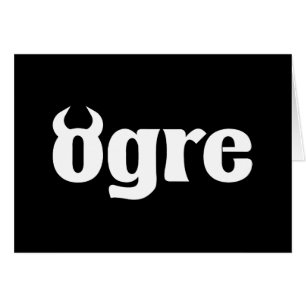 Carte de voeux Ogre