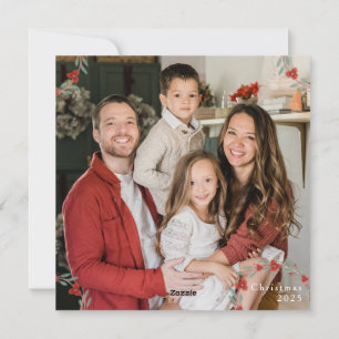 Carte de vœux 'Om For The Holidays' Yoga et Couron