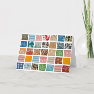 Carte de voeux parfaite de vacances de Pyrex