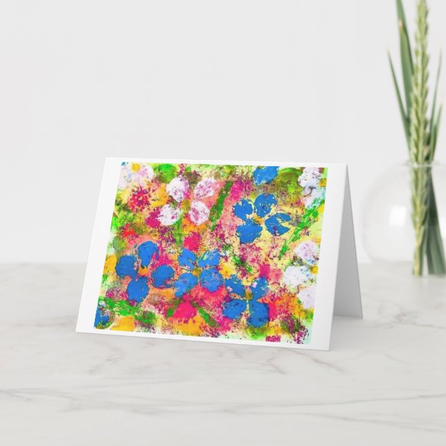 Carte de voeux parfaite Petal Me< Blank Inside> (Devant)