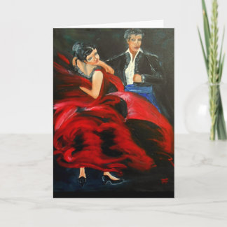 Carte de voeux Pasodoble