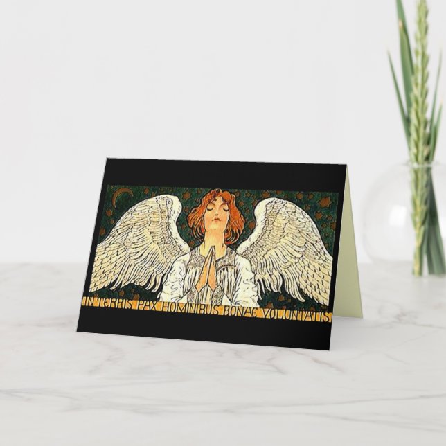 Carte de vœux Pax Angel (Devant)