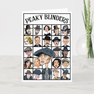 Carte de voeux Peaky Blinders