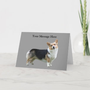 Carte de voeux Pembroke Welsh Corgi