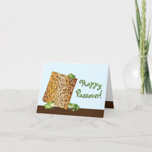 Carte de voeux personnalisée Hoppy Passover