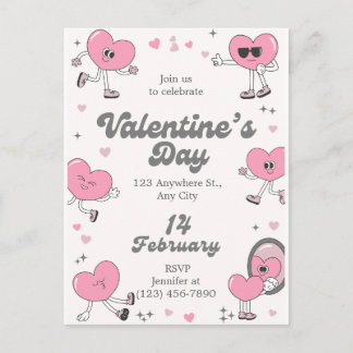 Carte de vœux personnalisée pour la Saint-Valentin