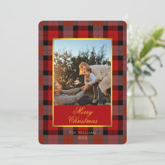 Carte de vœux personnalisée pour les fêtes avec un
