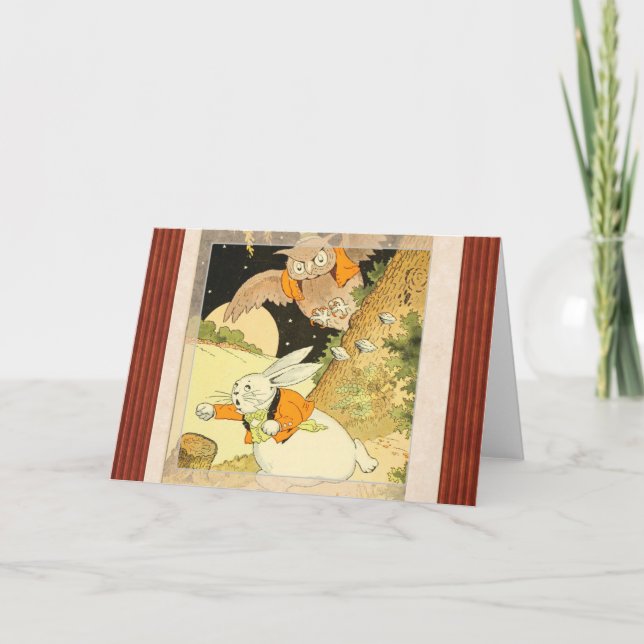 Carte de voeux Peter Rabbit (Devant)