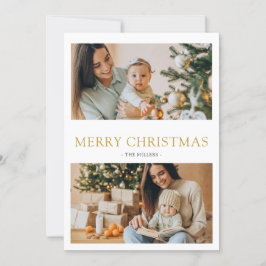 Carte de vœux photo de Noël Joyeux Noël 2