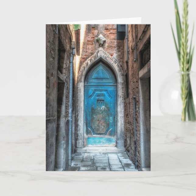 Carte de voeux photo de Venise, en Italie (Devant)