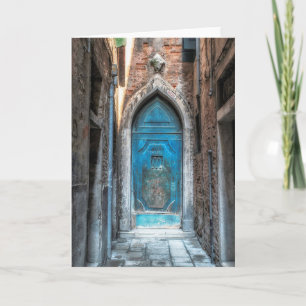 Carte de voeux photo de Venise, en Italie