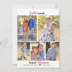 Carte de voeux photo Joyful Holiday 5