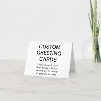 Carte de voeux photo personnalisée 5,5 po x 4,25 p