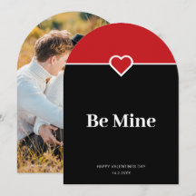Carte de voeux photo pour la Journée des Valentine