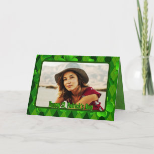 Carte de vœux photo pour la Saint-Patrick